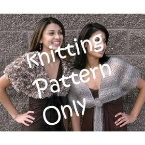 New Fiber Trends AC-75 A Shrug of a Jacket Knitting Pattern